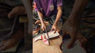 Amazing Hilsa Fish Cutting Skills In Bangladesh Fish Market By Expert Cutter shorts [upl. by Emolas369]