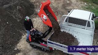 Cormidi Tracked Mini Dumpers  Promotional video  Mobile [upl. by Adeehsar]