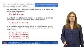 Lec007 Unidad 7 La intervención del sector público en la economía umh1184sp 201314 [upl. by Odnamra]