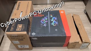 CyberPowerPC ESports Essential Gaming PC Unboxing [upl. by Zahara326]