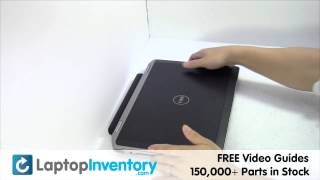 Dell Battery E6320 Replacement  Install Repair Laptop Guide [upl. by Nosnhoj944]