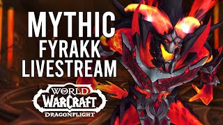 AMIRDRASSIL MYTHIC FYRAKK PROG TONIGHT  SUB ROGUE POV  WoW Dragonflight Livestream [upl. by Htebazile]