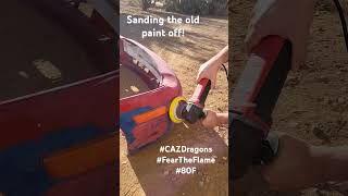 Sanding The Old Paint Off [upl. by Werdnael]