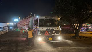 Accident Truck ka Kam Karte Samay Hui Badi Pareshani  Purane Truck Mein Naya Color Karva Diya [upl. by Lirba205]