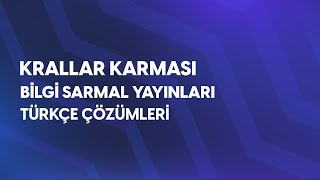 Krallar Karması TYT Denemeleri l Bilgi Sarmal Yayınları Türkçe Çözümleri [upl. by Akirea]