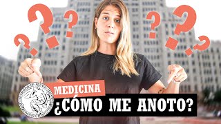 INSCRIPCIÓN A MEDICINA  UBA ARGENTINA  TUTORIAL paso por paso [upl. by Yeltnerb]