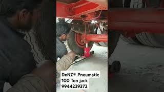 DeNZ® 100 Ton Pneumatic Jack shorts [upl. by Stahl]