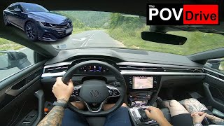 2023 VW Arteon 20TDI RLine 200hp  POV Test Drive [upl. by Portia40]