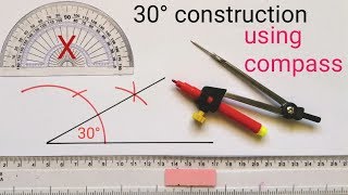 How to make Angles using Compass and ruler and Why it works  Practical Geometry [upl. by Ttenna]