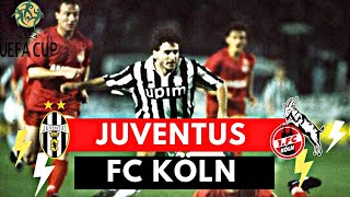 198990  900403 Copa Uefa Juventus vs Colonia [upl. by Zsamot370]