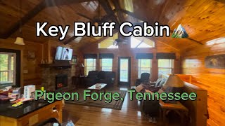 Key Bluff Cabin Awesome cabin in Pigeon Forge Tennessee [upl. by Eissel86]