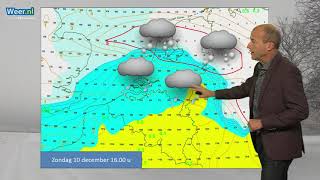 Sneeuw zondag 10 december 2017 [upl. by Ellesor504]