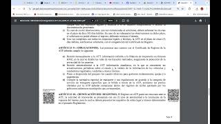 La ATT REGLAMENTO PARA EL REGISTRO NACIONAL DE APLICACIÓN DIGITAL PARA TRANSPORTE DE PASAJEROS  ATP [upl. by Thetisa]