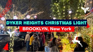 DYKER HEIGHTS Christmas Light [upl. by Eened]