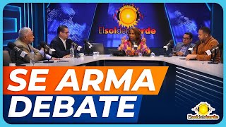 SE ARMA DEBATE EN EL EQUIPO DEL SOL DE LA TARDE POR SITUACIÓN POLÍTICA EN RD [upl. by Ymarej]