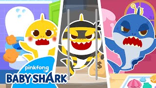 Baby Shark Hide and Seek Hospital Play and Many More  Compilation 3 HOUR  Baby Shark Official [upl. by Milo240]