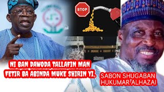 Bamu dawo da tallafin fetir ba mun baiwa Dr saleh fakistan Shugabancin hukumar Alhazai ta kasa [upl. by Gaven]