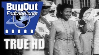 HD Historic Stock Footage ROYAL CORONATION IN SIAM 1950 [upl. by Gnoht]