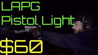 The Best budget Pistol Light TLR1 Clone  LA Police Gear SlideRail® XWL Tactical WeaponLight [upl. by Blum]