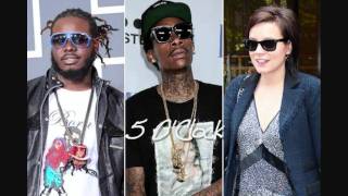 TPain ft Wiz Khalifa amp Lily Allen  5 OClock sped up [upl. by Robbi]