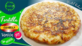 ¿Tienes un coliflor y huevos Tortilla española versión FIT sin PATATAS 💪 [upl. by Darice46]