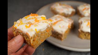 my go to healthy dessert refined sugar free made with oats amp carrots [upl. by Ociredef]