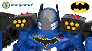 NEW IMAGINEXT BATMAN TOYS 2017 Batbot Xtreme RC Command Center Batman Beyond The Joker Surprise [upl. by Siusan]