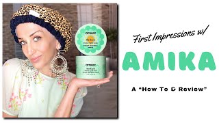 Amika  The Kure Intense Bond Repair Mask  First Impressions A How To amp Review [upl. by Coppola593]