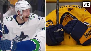 Canucks Wild Comeback to Win Game 4 vs Predators  2024 Stanley Cup Playoffs [upl. by Acisse]