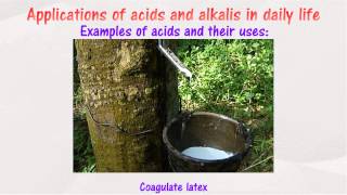 Applications of Acids and Alkalis [upl. by Vinaya]