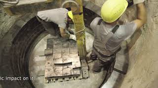 SEVEN REFRACTORIES STEEL LADLE VIDEO [upl. by Cordelie]