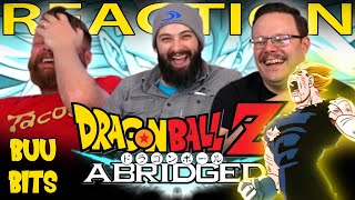 Dragon Ball Z Abridged  The Buu Bits Full Compilation REACTION [upl. by Goldia]