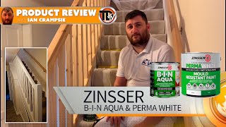 PRODUCT REVIEW ZINSSER BIN AQUA [upl. by Ahsiam]