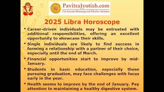 2025 Libra Yearly Horoscope [upl. by Daph]