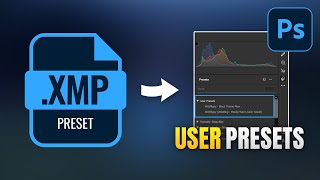 How to ImportInstall Presets in Photoshop  Import XMP File  Photoshop Tutorial [upl. by Rue]