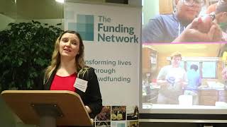 Caxton Youth Organisation pitching at TFN London January 2019 [upl. by Binnie711]