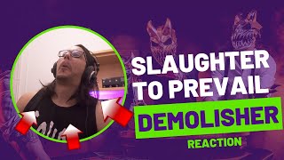 Slaughter To Prevail  Demolisher Metalhead Reaction [upl. by Leonore634]