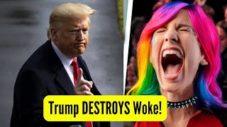 Trump WRECKS Woke Culture in EPIC 8Minute Rant [upl. by Thaddus]