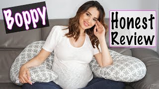 HONEST REVIEW  Pregnancy Boppy Pillow Total Body MultiUse  Benefits [upl. by Lukas]