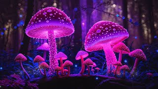 Mushroom Music • Sleep Instantly in Under 5 MINUTES • Eliminate Subconscious Negativity [upl. by Idok]