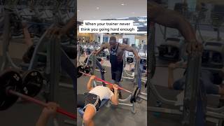 Real trainers be like gymmotivation trainhard subscribe [upl. by Alejo]