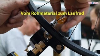 Die Kunst des Laufradbaus  von der Speiche zum Rad  Alles Fahrrad 33 [upl. by Adnih628]