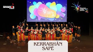 SMAMDA VOICE  Keraben Sape Arr Juliarto Joedi W  Singapore International Choral Festival 2024 [upl. by Anoed]