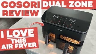 COSORI Dual Zone 85L Air Fryer REVIEW One of the BEST ive used [upl. by Divadnhoj]