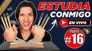 ✏️ ESTUDIA CONMIGO 2022  Parte 16  Estudia en Vivo con Pablo Lomeli 2 Horas con Música [upl. by Meras546]