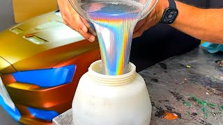 INSANE Holographic Rainbow Paint Over HyperShift BREAKS Reality Left us speechless [upl. by Dnalyr741]