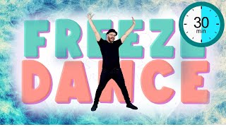 Freeze Dance Song  Freeze Dance Fun  30 Minutes Of Freeze Dance For Kids  Dj Raphi [upl. by Aihsa712]