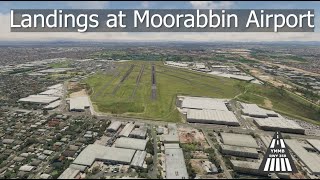 Some landings at Moorabbin Airport YMMB RWY 35R [upl. by Kayne]