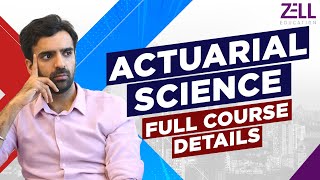 Actuarial Science Full Course Details  Curriculum Skills Exams and Careers ZellEducation [upl. by Ultann]