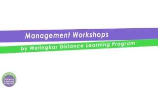 Management Workshops by Welingkars Hybrid Management Programs [upl. by Amato]